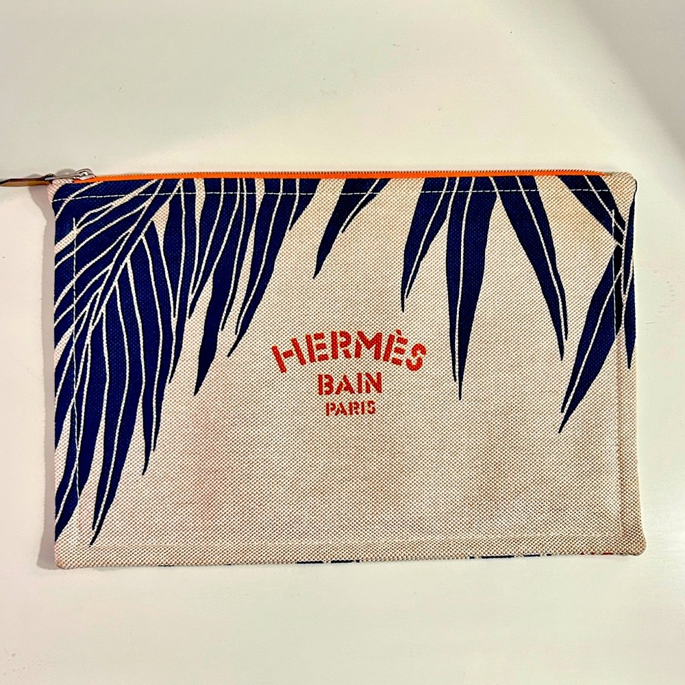 Hermes canvas case